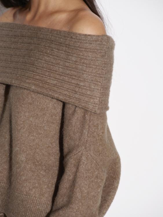 Antya off shoulder sweater kleur 3850