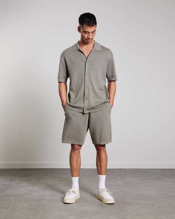 Harper Knit Polo 318 Vetiver