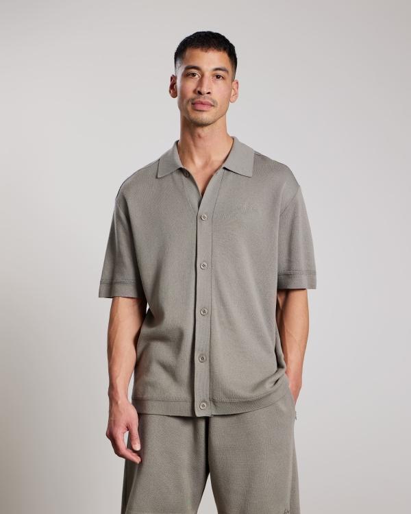 Harper Knit Polo 318 Vetiver