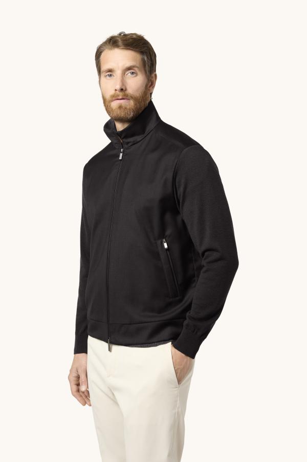 Hybrid Wool Zip
