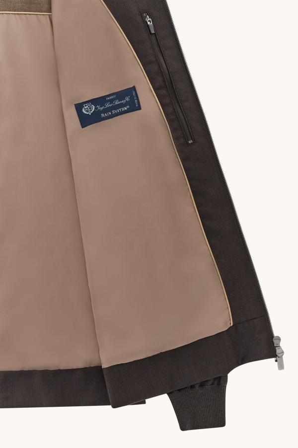 Hybrid Wool Zip