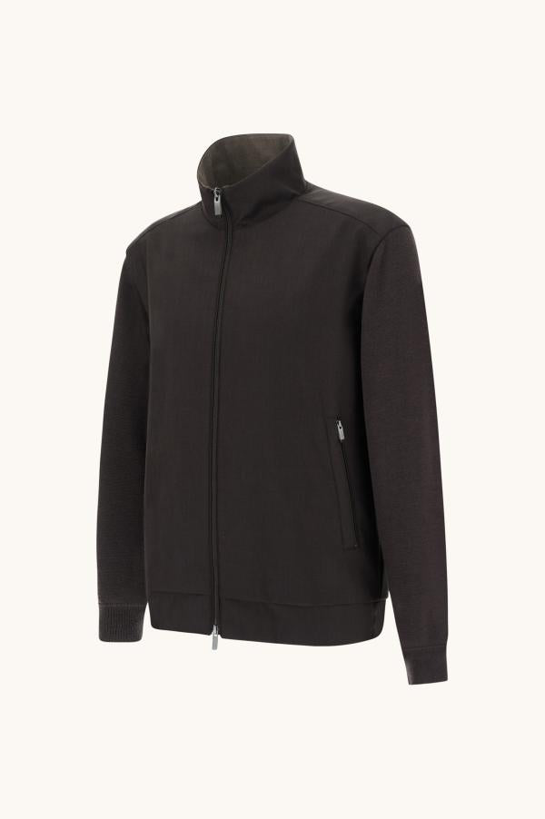 Hybrid Wool Zip
