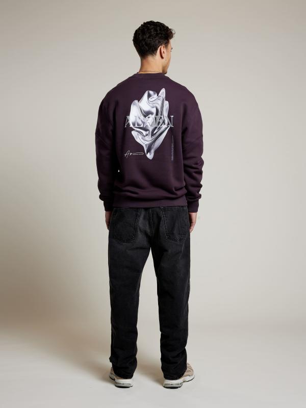 Moshin Sweater A22243082 - 509 Plum Perfect