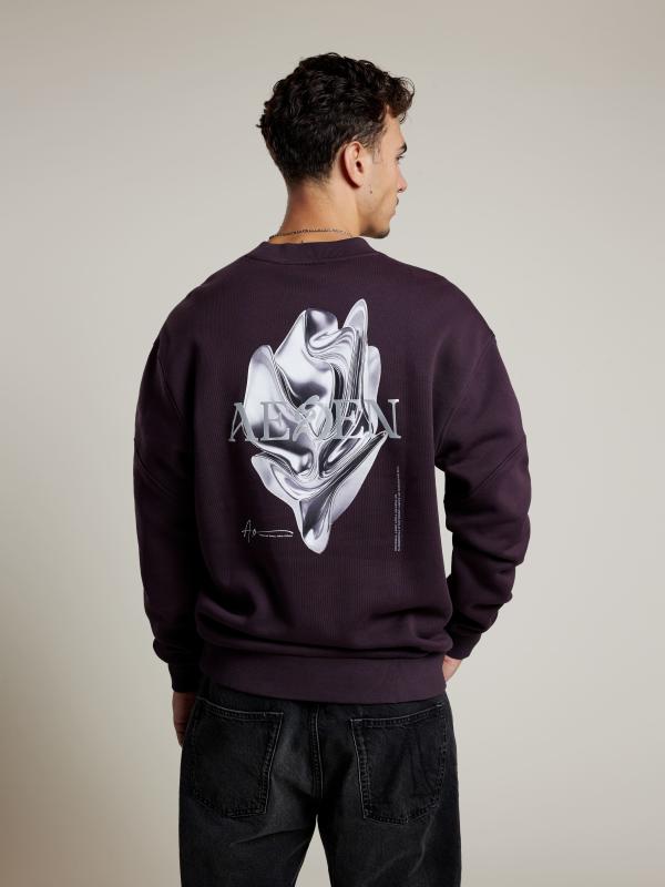 Moshin Sweater A22243082 - 509 Plum Perfect