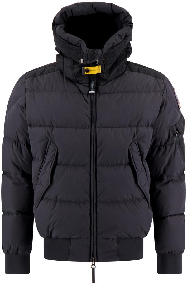 WILMONT - MAN HOODED DOWN BOMBER BLACK
