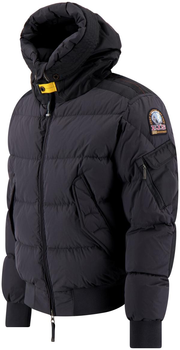 WILMONT - MAN HOODED DOWN BOMBER BLACK